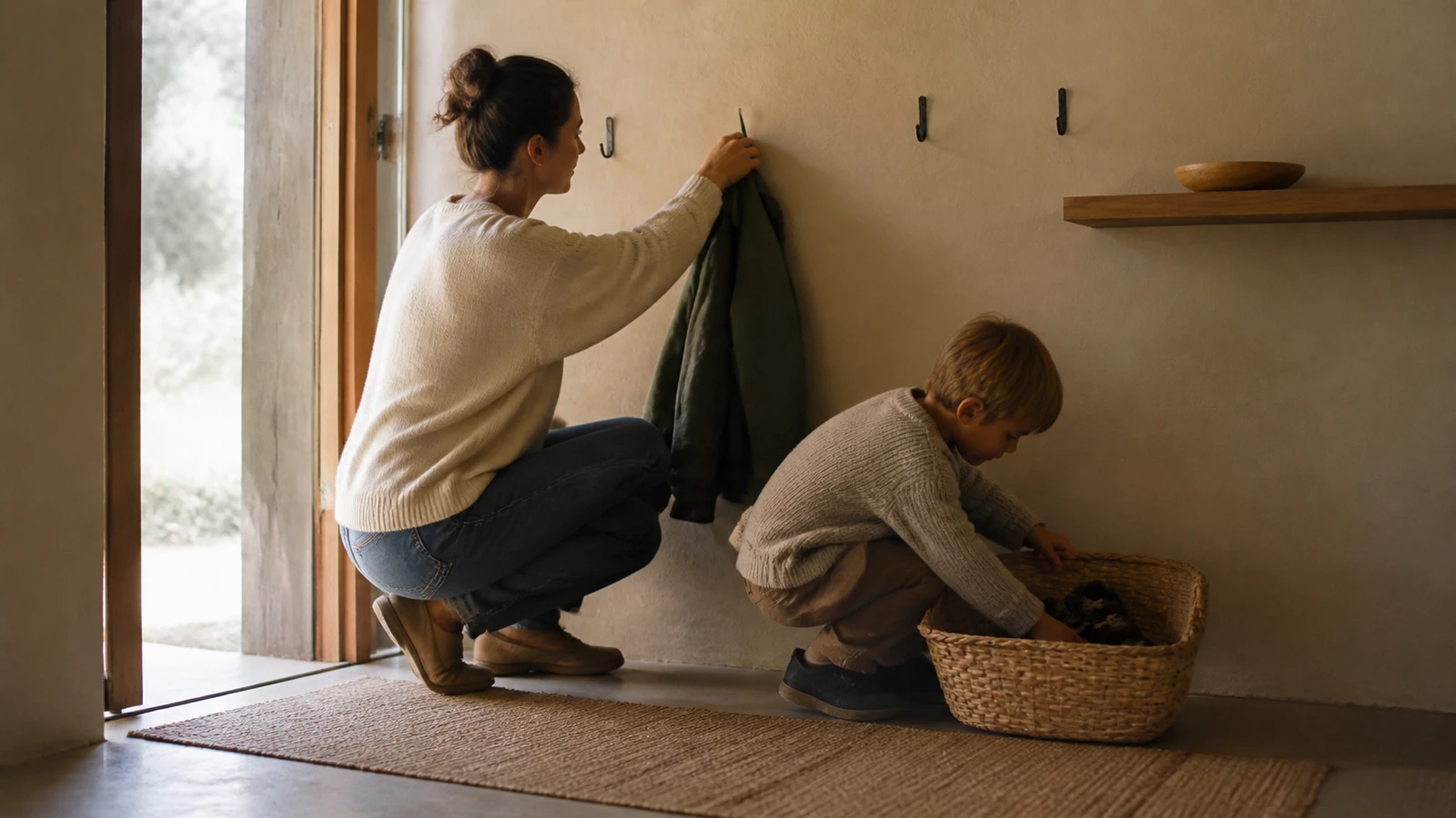 Aménager une petite entrée pratique et agréable — vue 2